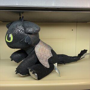 BAB Build a Bear Toothless How to Train Your Dragon Plush 25th Celebration WINGS
